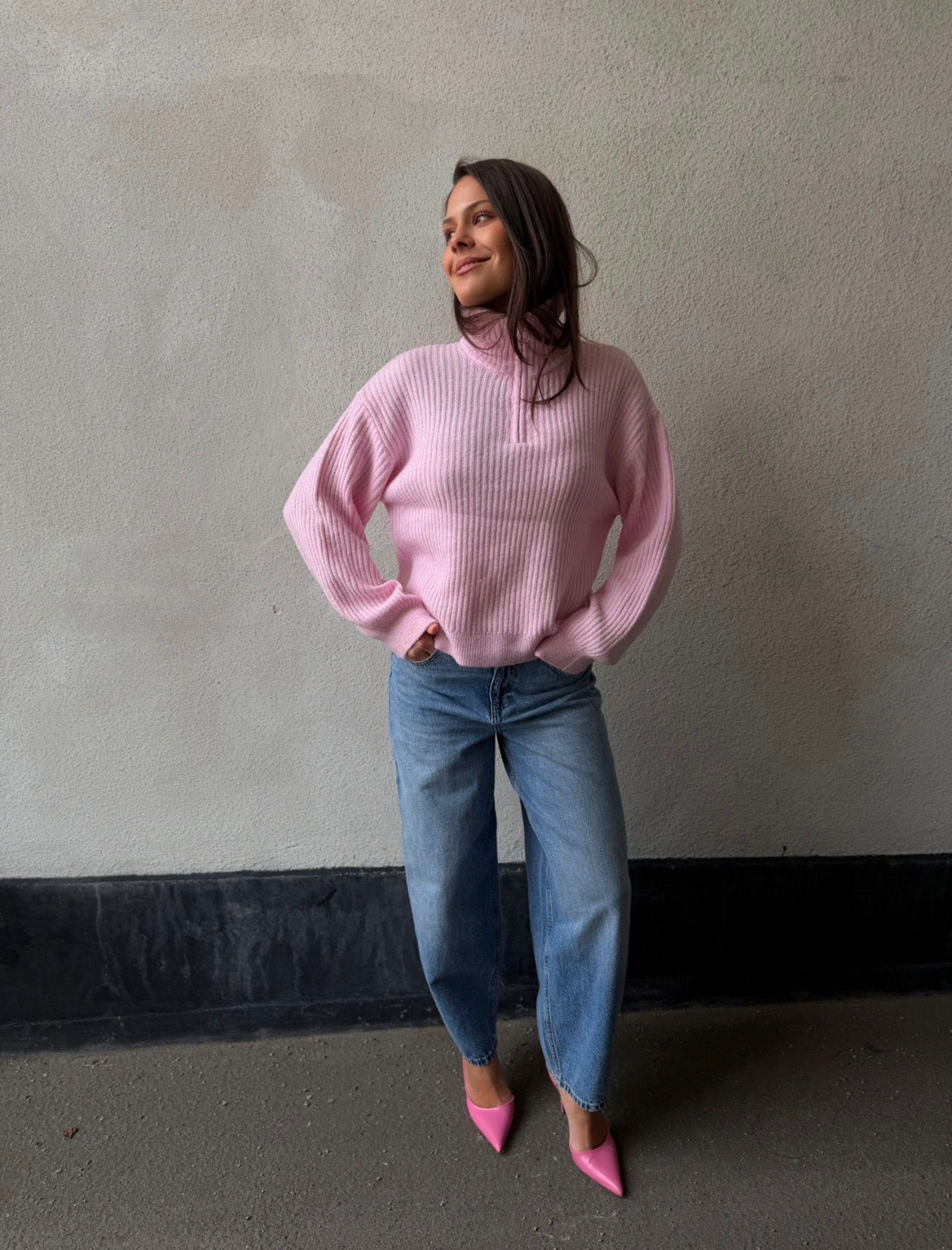PCSILLY Pullover - Roseate Spoonbill